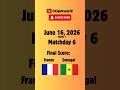 France vs Senegal 3-1 Highlights ⚽ | World Cup 2026 Group I Results 🇫🇷🇸🇳 #Shorts