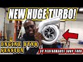 DONKMASTER'S NEW TURBO to go with his NEW MOTOR! 3V Performance Shop Tour Episode 2