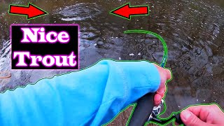 Pa Spring TROUT Fishing The Wissahickon Creek