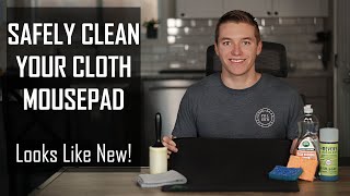 How To Clean Your Mouse Pad Simply & Safely!