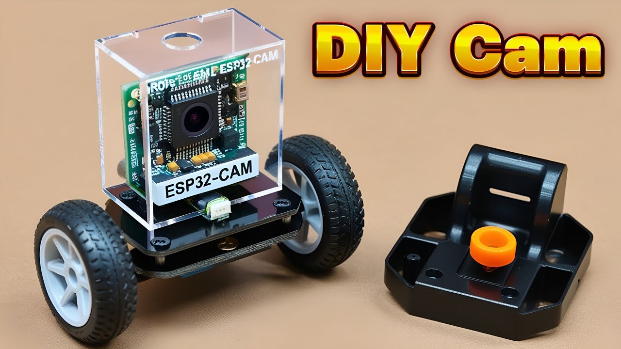 Electronic ESP32-Based Omnidirectional Robots with Camera