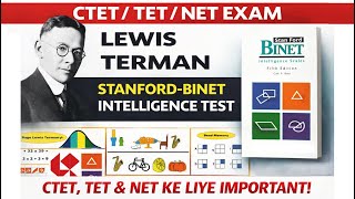 Lewis Terman & Stanford-Binet Intelligence Test 🤯 | IQ Test Explained | CTET TET 2026
