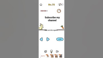 eat carrot again level 72 in brain out