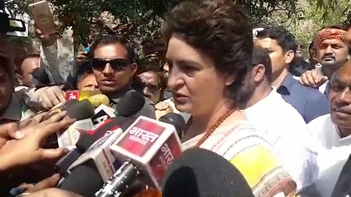 'People are not fools': Priyanka Gandhi's counter attack on PM Modi