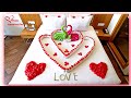 How to decorate room for valentines day | valentine day special decoration | towel decoration ideas