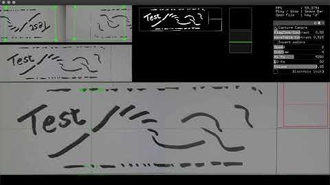 Testing Sketch Synth Installation Mockup Mini version 1