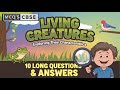 Part 5 Q&amp;A Class 6 Curiosity Science Chapter 10 Living Creatures Exploring Their Characteristics