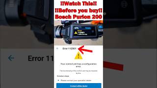 Avoid Purion 200 error 112001 Bosch Smart System #shorts  #ebike #mtb