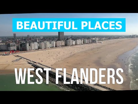 West Flanders best places to visit | Trip, review, holidays, attractions, scenery | Belgium 4k video