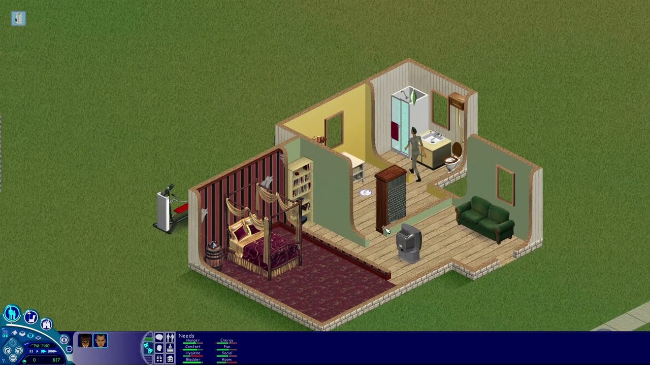 WEREWOLVES in the Sims 1: Complete Collection - Part 2 (subtitles ON!) (widescreen) (no commentary)