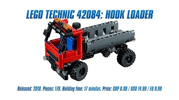 LEGO Technic 42084: Hook Loader In-depth Review & Speed Build [4K]
