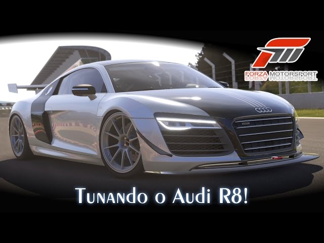 Tunando o Audi R8! - Sideways (Transformers) | Forza Motorsport 5