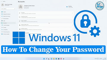 ✅ How To Change Your Password in Windows 11 | Windows 11 Me Apna Password Kaise Change Kare