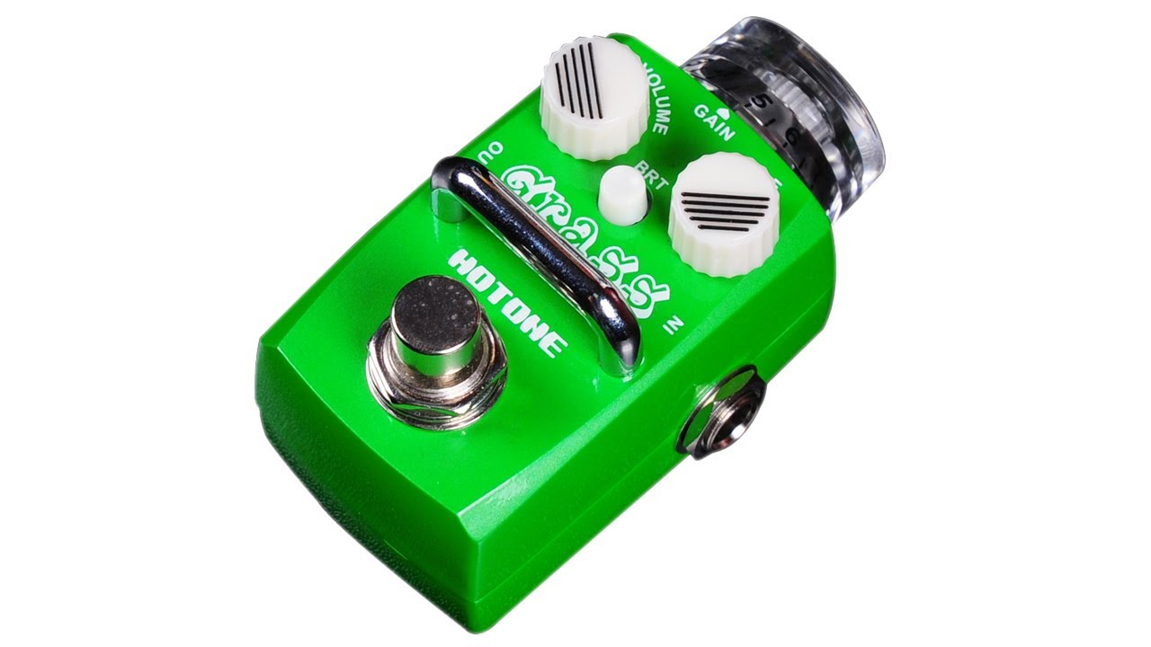 Hotone SOD-1 GRASS Overdrive Video Test - YouTube