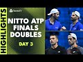 Zeballos/Granollers vs Home Duo, Cash/Glasspool Compete | Nitto ATP Finals Day 3 Doubles Highlights