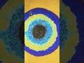 I made the evil eye with waste cardboard and some tissue paper pulp#like #subscribe #handicraft🧿🧿🧿🧿🧿