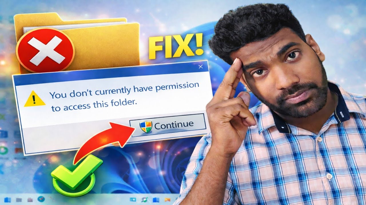 Fix ! 🔥 You Don’t Currently Have Permission to Access This Folder I ...