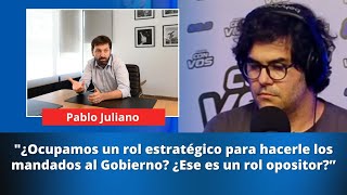 Pablo Giuliano habló sobre el nuevo bloque de la UCR