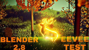 Blender 2.8 Eevee development(test scene)
