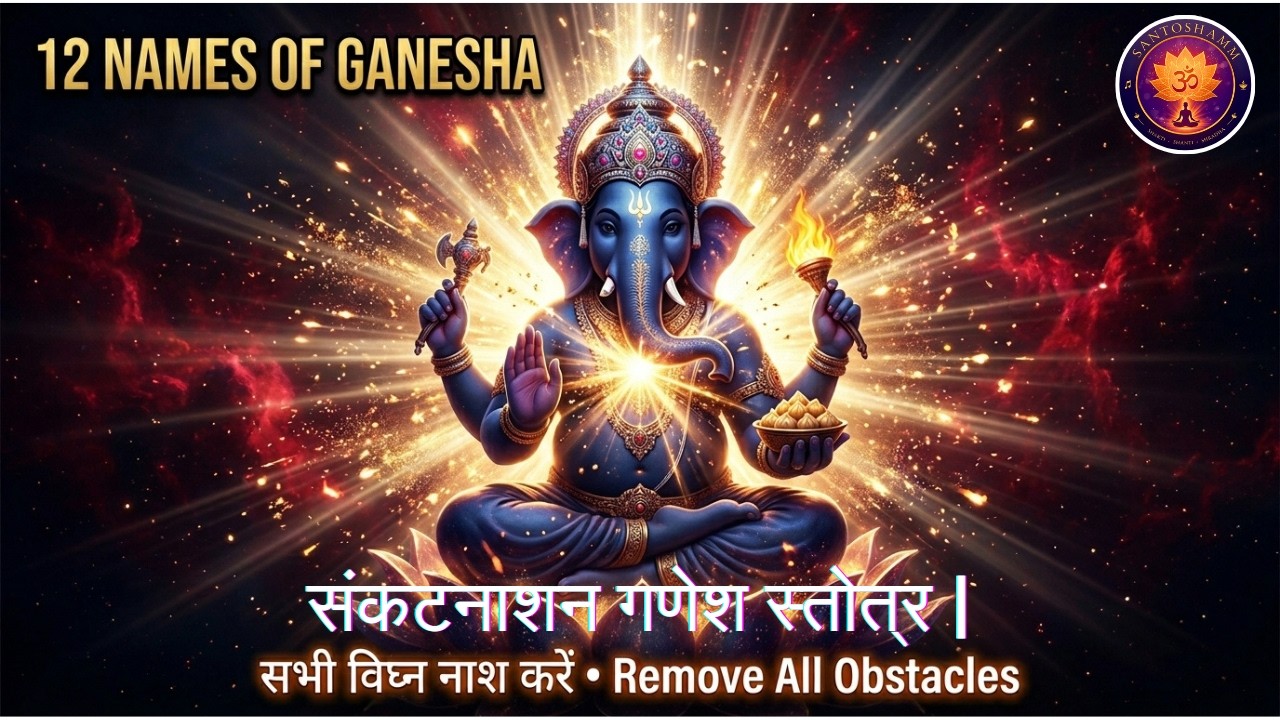 नारद पुराण का वो स्तोत्र जो 12 बार जपने पर चमत्कार करे | संकटनाशन गणेश स्तोत्र | Ganesh Mantra