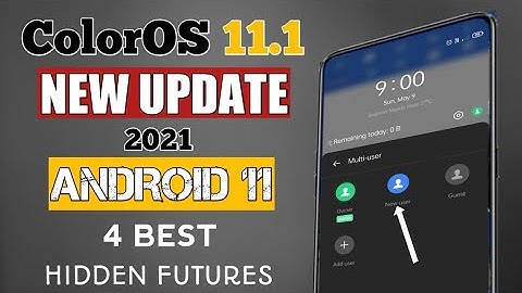 colorOS 11.1 and Android 11 new update features | oppo new update 2023 | top 4 update 😱