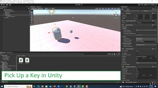 Pick Up a Key in in Unity - Script Included