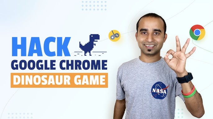 Hacking Chrome's Dino Game with 3 Commands 