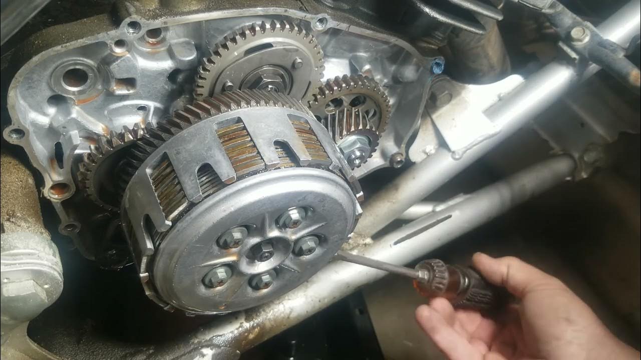 93 Yamaha Blaster clutch is jammed YouTube
