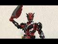 仮面ライダーゼロワン　装動 AI08 & 装動　ジオウ　雷　ボディとアーマー合わせました