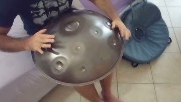 Groove exercise F low Pygmy Meraki handpan