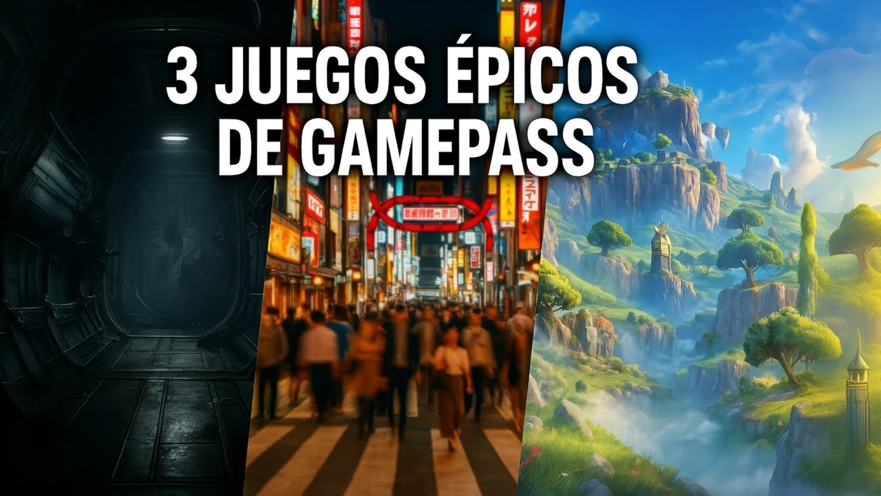 3 JUEGOS EPICOS DE GAMEPASS