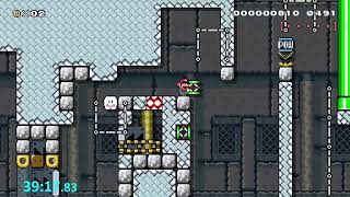 Super Mario Maker - Hard Blind Kaizo Race #110: [Race] Mellow Morg: Hot Goombas