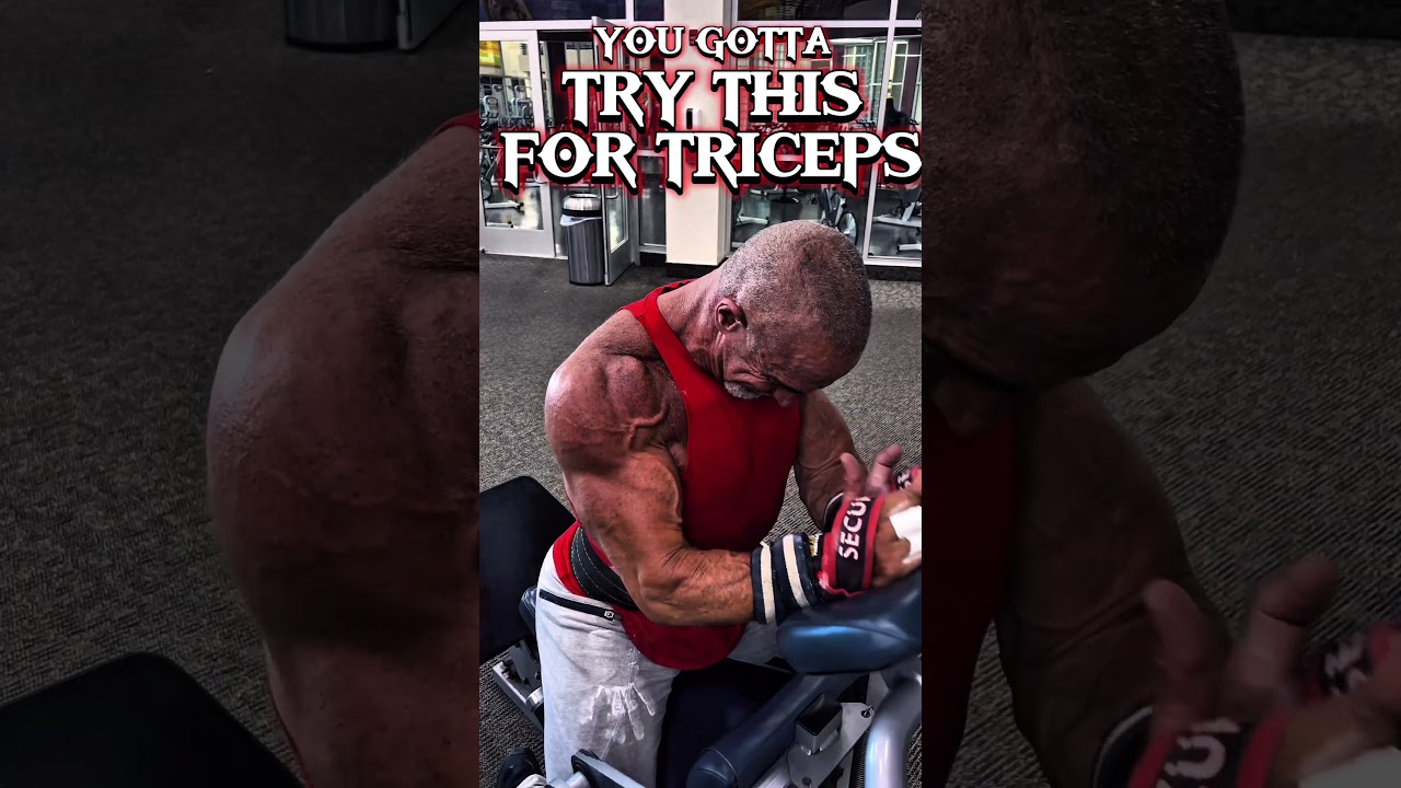 YOU GOTTA TRY THIS FOR TRICEPS #triceps #workout #motivation #workouttips #pump
