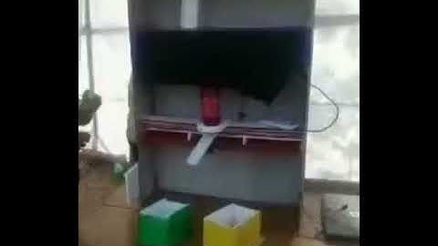 Arduino UNO Color sorter