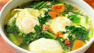 TELUR DAN SAWI DIMASAK KAYAK GINI Enak banget || olahan telur dan sawi ijo 