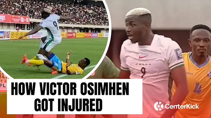Watch How Victor Osimhen Got Injured vs Rwanda | World Cup Qualifiers 2026