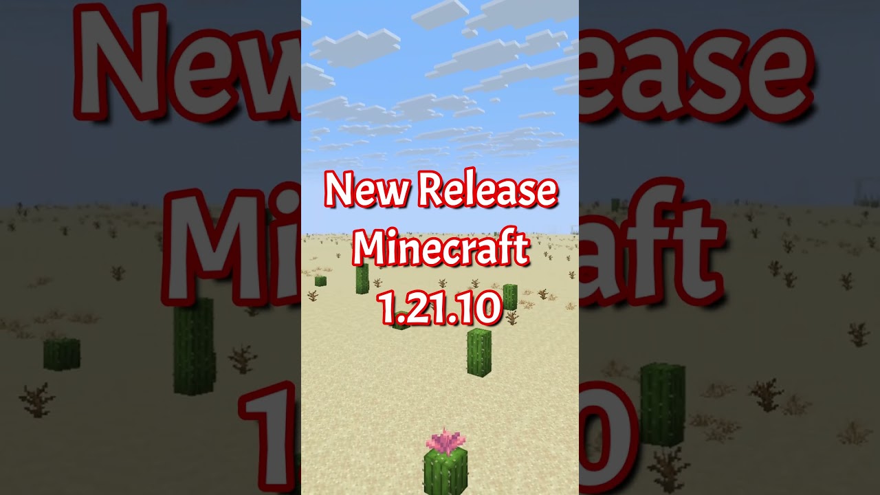 Minecraft 1.21.10 release