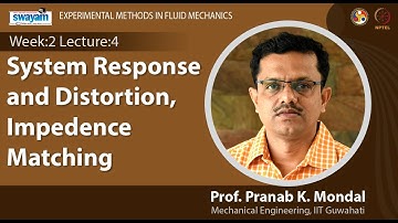Lec 6: System response and distortion, Impedence matching