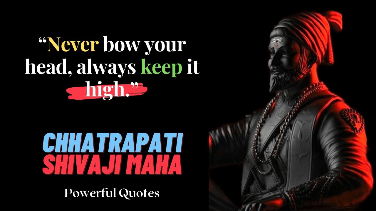 Shivaji Maharaj Hd Quotes Chhatrapati Shivaji Maharaj Jayanti 2022