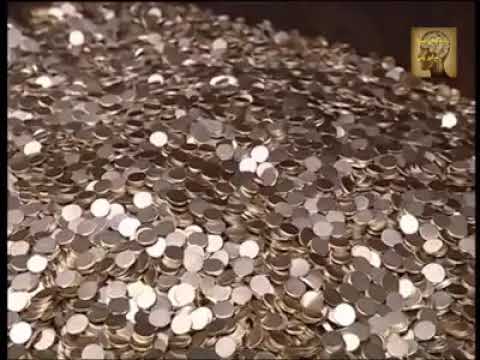 كيف تصنع النقود قطع العملة المعدنية