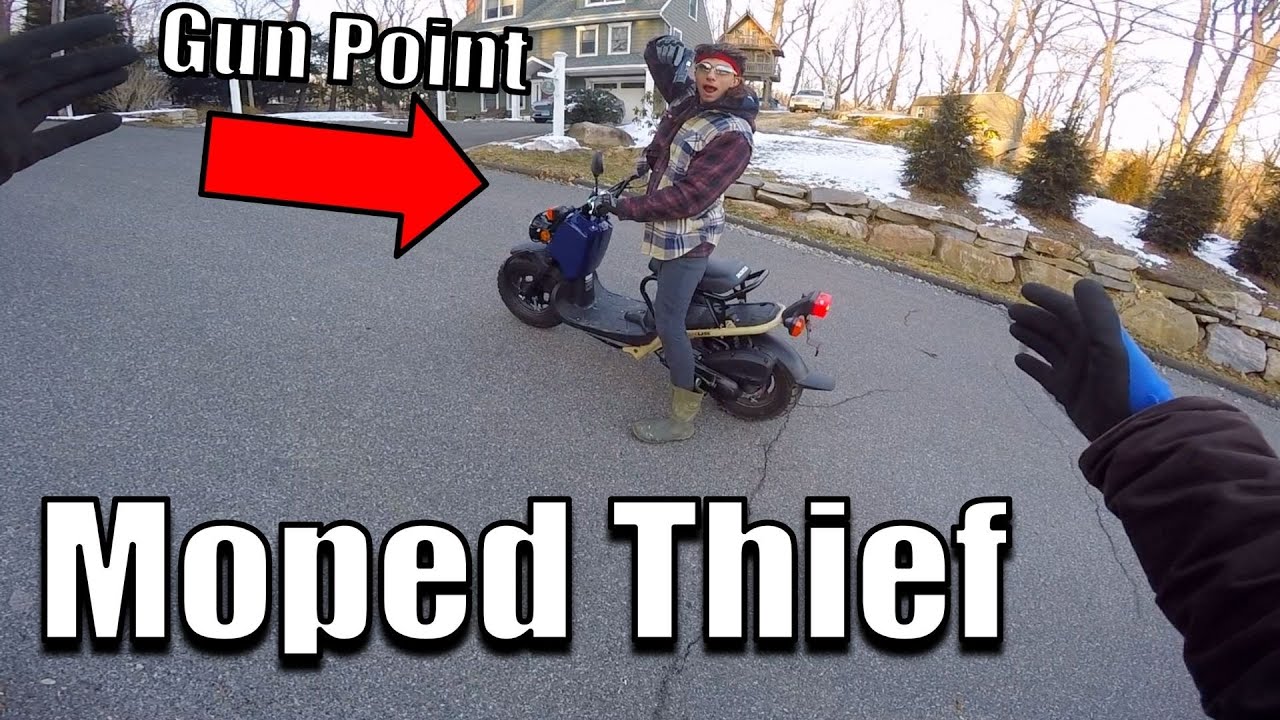 Moped Thief Steals My Moped