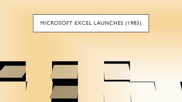 CRC 01 History of Microsoft Excel: From VisiCalc to Modern Excel 365 | Excel Introduction