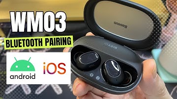 Baseus Bowie WM03: How to Bluetooth Pairing (Android & iPhone)