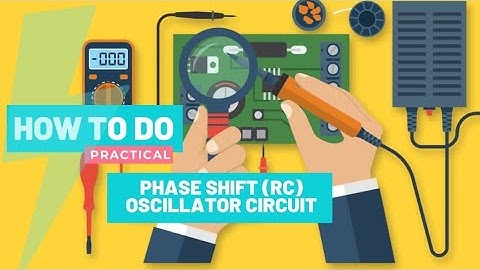 Phase Shift RC Oscillator Circuit