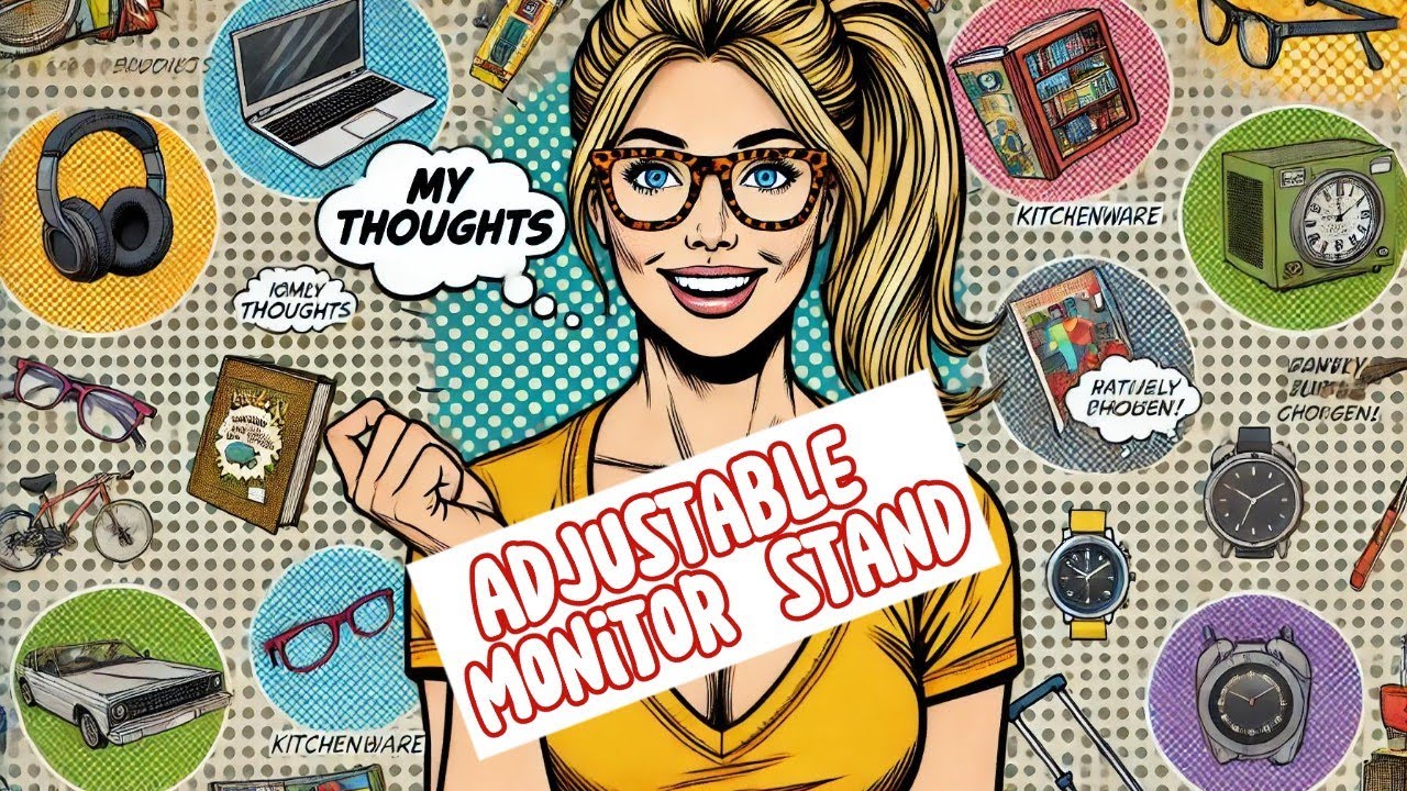 HUANUO Monitor Stand Review | Adjustable Height & Airflow Design