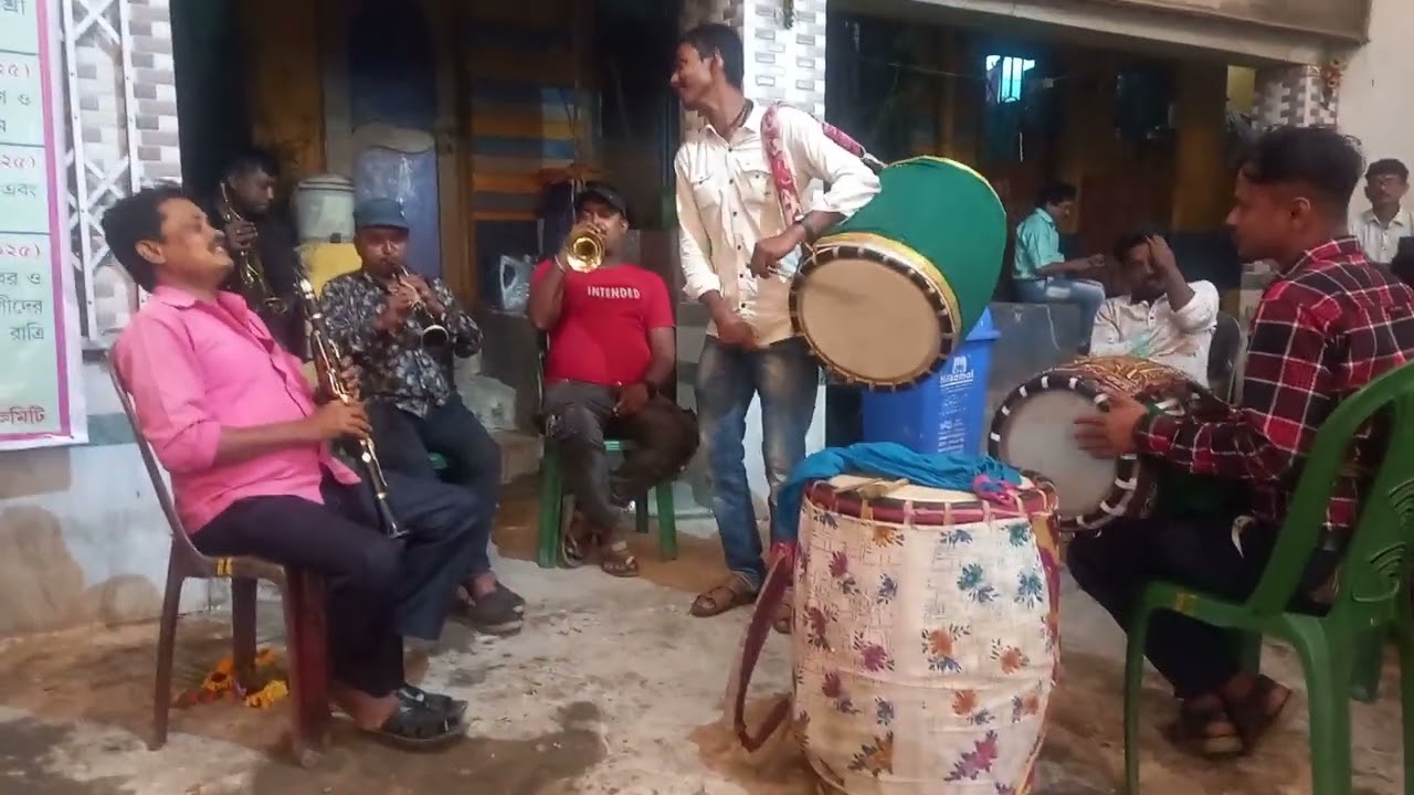 ঢাক ঢোল বাঁশির সুমধুর বাজনা!কালীপুজার ঢাক বাঁশি বাজনা! Contact Number - 6291597808,8336072091