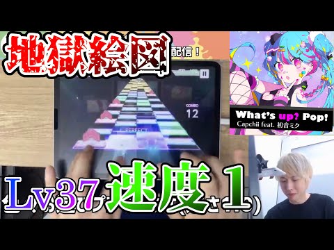 【プロセカ】What's up? Pop![MAS/Lv37]を速度1.0でプレイする三田皓介【切り抜き】