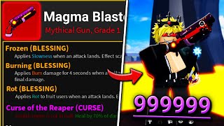 This New Gun With Blessings Gives Infinite Damage In Blox Fruits.