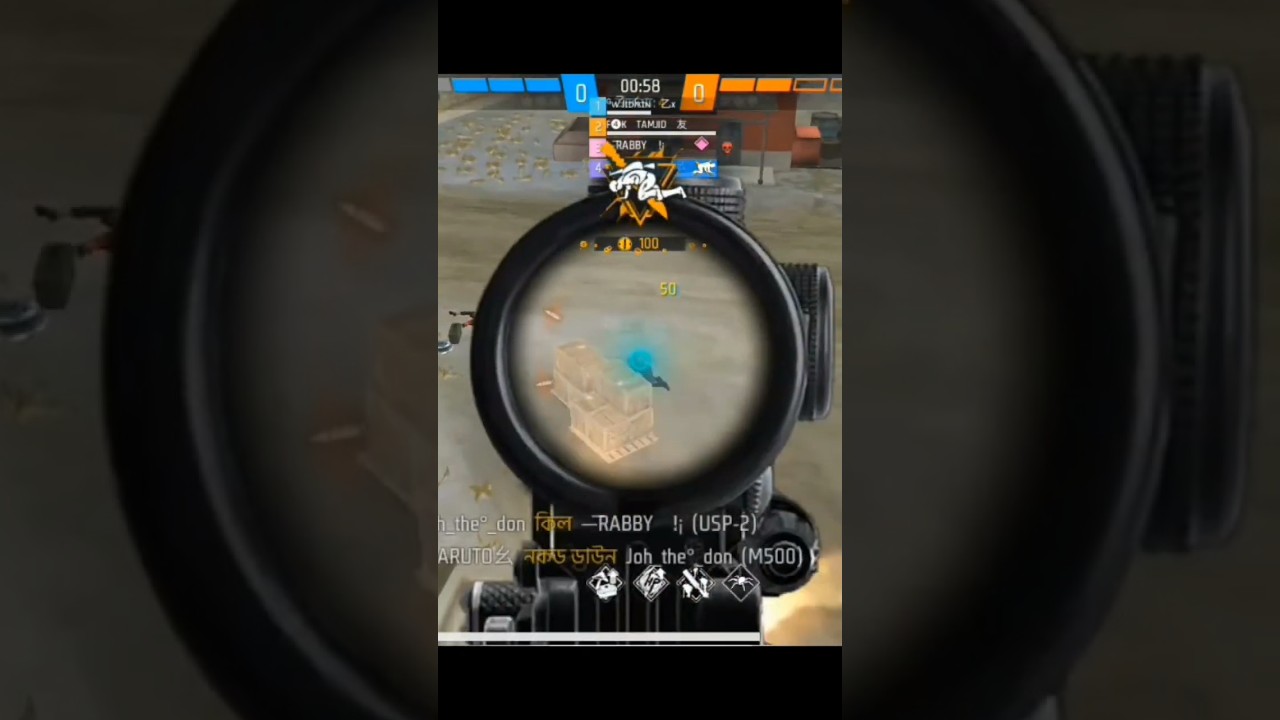 SUPPORT ME GUYS 🫶 Free Fire game video  