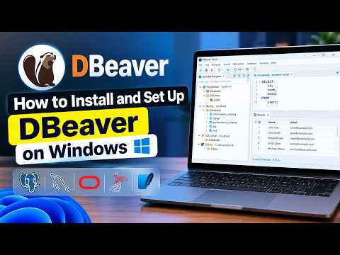 How to install and set up DBeaver on Windows 11